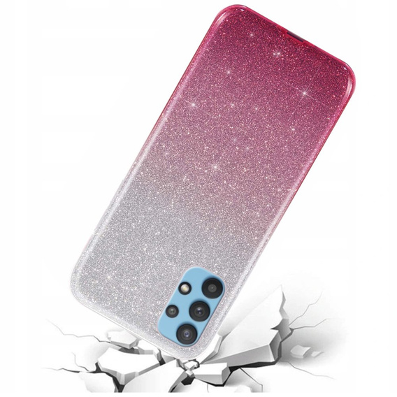 Etui Glitter Case Do Samsung Galaxy A32 5G Silver Pink Sklep XGSM Pl