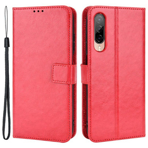 Etui Wallet do HTC Desire 22 Pro 5G, Red