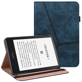 Etui do Amazon Kindle Paperwhite 5 (2021), Imprinted Line, niebieskie