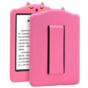 Etui do Kindle Paperwhite 4, Silicon Case Cat, Pink
