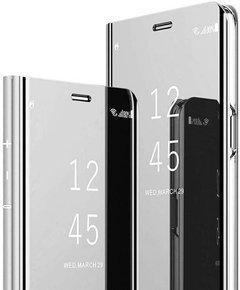 Etui do Xiaomi Mi 11 Lite / Mi 11 Lite 5G / 11 Lite 5G NE, Clear View, srebrne