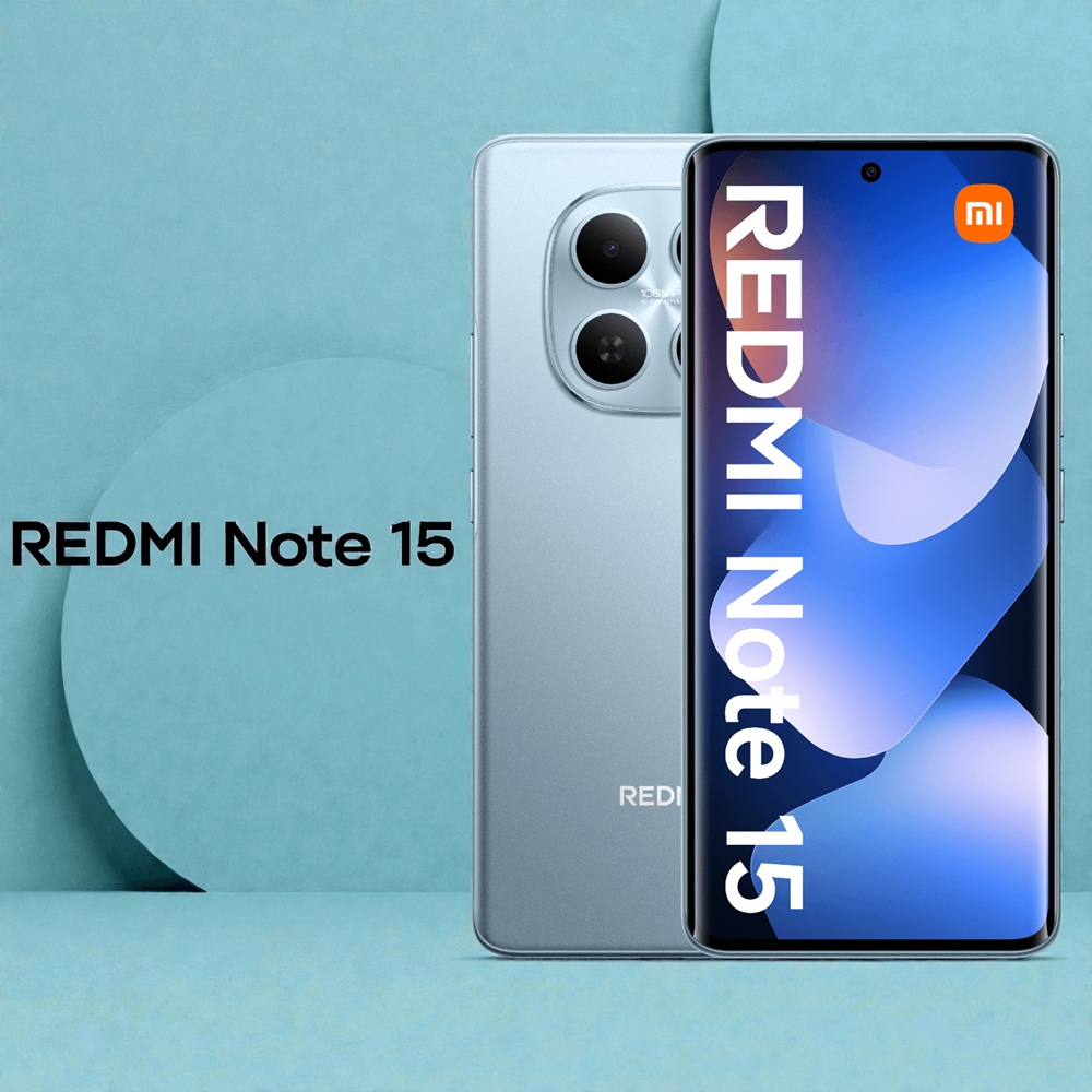 Xiaomi Redmi Note 15 4G w kolorze niebieskim