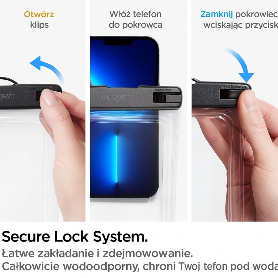Spigen Floating case - wodoszczelne etui na telefon unoszące się na wodzie