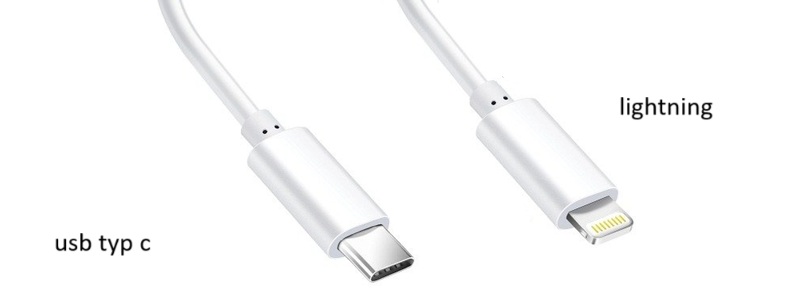 złącze lightning a usb c