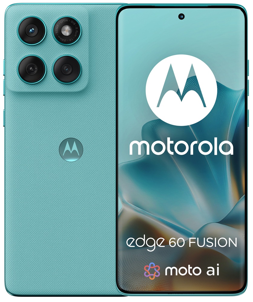 Motorola Edge 60 Fusion w kolorze zielonym