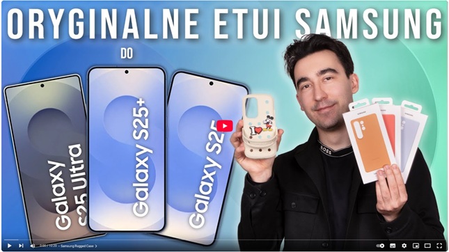 Kolekcja oryginalnych etui Samsung do Galaxy S25