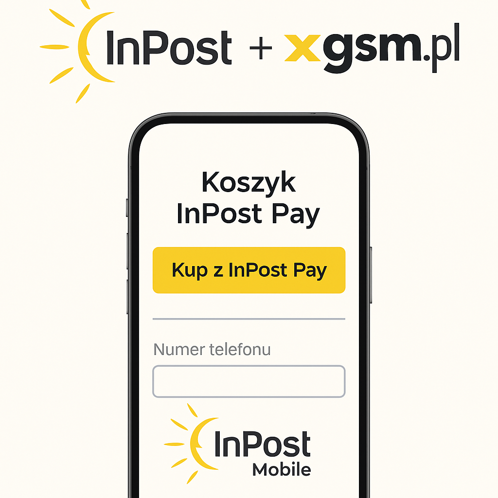 Zakupy w XGSM.pl jeszcze prostsze – teraz z InPost Pay!