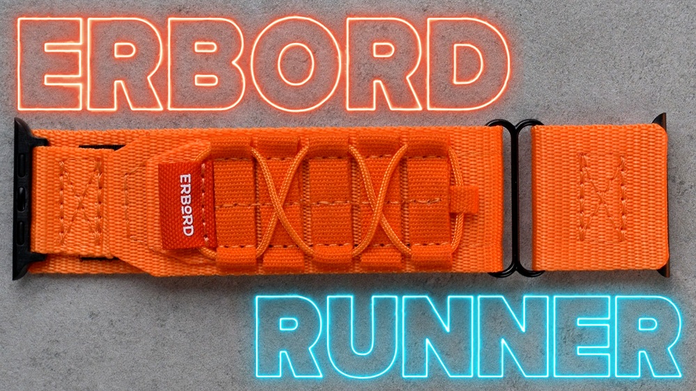 ERBORD Runner – najlepszy nylonowy pasek do Apple Watch 44/45/49 mm?