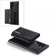 Etui do Samsung Galaxy S23 Ultra, DG.MING 2in1, czarne