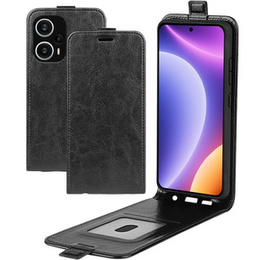 Etui z klapką do Poco F5 5G, Flip, czarne