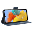 Etui z klapką do Samsung Galaxy M34, Card Slot, niebieskie