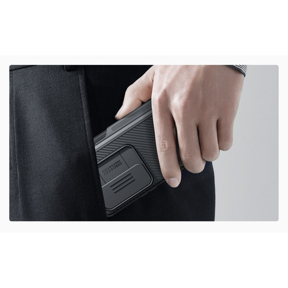 Etui NILLKIN do Samsung Galaxy Z Fold4 5G, CamShield Pro Case, Czarne