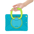 Etui dla dzieci do iPad 10.2" 2021/2020/2019 (9/8/7 gen.), Pancerne, dziecięce, Niebieskie / zielone