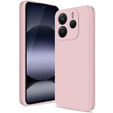 Etui do Xiaomi Redmi Note 14 4G, Silicone Lite, różowe