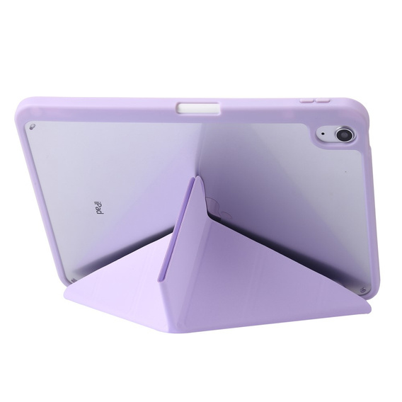 Etui do iPad 11" 2025 A16 (11 gen.) / iPad 10.9" 2022 (10 gen.), Origami, fioletowe
