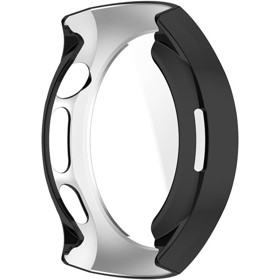 2w1 Etui z Osłoną na ekran do Huawei Watch 5 46mm, Czarne