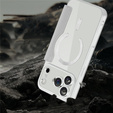 Etui z klapką do iPhone 17 Pro Max, RFID Wallet MagSafe z ochroną aparatu, tytanowe szare