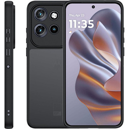 Etui do Motorola Edge 50 Neo / Motorola ThinkPhone 25, Fusion Hybrid, przezroczyste / czarne