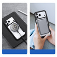 Etui z klapką Dux Ducis do iPhone 17 Pro Max, Skin X Pro, do MagSafe, czarne