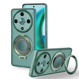 Etui do Honor Magic 6 Lite 5G, Glittery Magnetic, do MagSafe, zielone