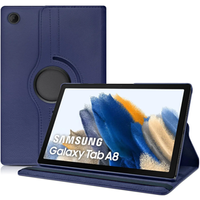 Etui do Samsung Galaxy Tab A8 10.5 SM-X200 SM-X205, Obracane 360°, Granatowe