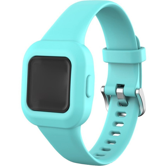 Pasek Silikonowy do Garmin Vivofit Jr 3, Niebieski