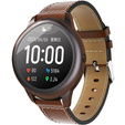 Skórzany Pasek do Huawei Watch 4 Pro, Brązowy