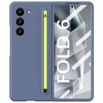 Etui do Samsung Galaxy Z Fold6 5G, ze szkłem i rysikiem, niebieskie / zielone
