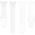 Pasek Silikonowy do Xiaomi Redmi Watch 3, Biały