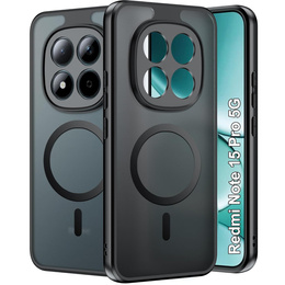 Etui do Xiaomi Redmi Note 15 Pro 5G, do MagSafe, ERBORD Matt Case, czarny