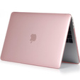 Etui do MacBook Air 13 A2337 M1 A2179 A1932, Hard Case Obudowa, Jasnoróżowe