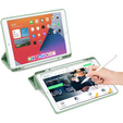 Etui do iPad 10.2" 2021/2020/2019 (9/8/7 gen.), z miejscem na rysik, Jasnozielone