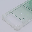 Etui do Samsung Galaxy Z Flip 4 5G, Sparkle, do Magsafe, zielone