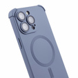 Etui silikonowe do iPhone 15 Pro Max, Magnetic, do MagSafe, niebieskie