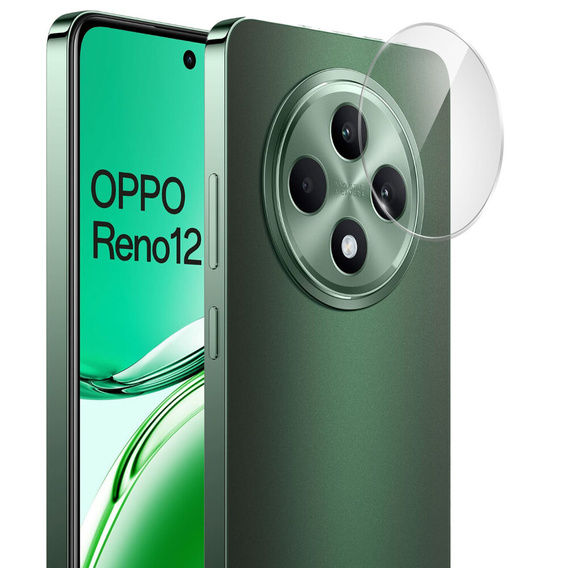 Szkło hartowane na aparat do Oppo Reno 12FS / 12F, przezroczyste