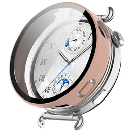 2w1 Etui + Szkło Hartowane do Huawei Watch GT 6 41mm, Różowe