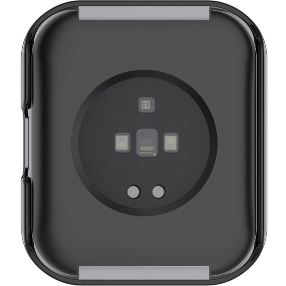2w1 Etui z wbudowanym szkłem hartowanym do Realme Watch 2 Pro, Czarny