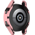 Etui z osłoną na ekran do Samsung Galaxy Watch 4 44mm, Różowy