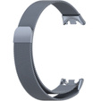Bransoleta Milanese do Xiaomi Smart Band 10 / 9 / 8, Szary