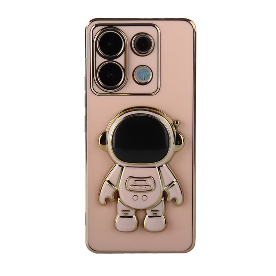 Etui do Xiaomi Redmi Note 13 Pro 5G, Astronaut, różowe + Szkło Hartowane 9H