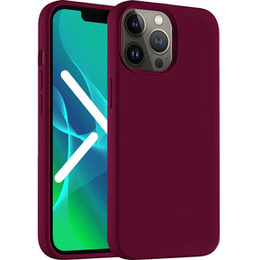 Etui do iPhone 14 Pro, Silicone Lite, czerwone