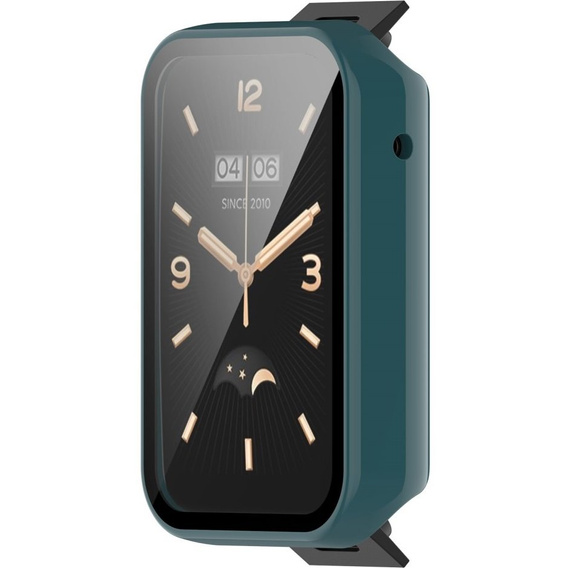 2w1 Etui + Szkło hartowane do Xiaomi Mi Band 7 Pro, Zielone