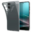 Etui Spigen do Samsung Galaxy S25 Edge, Liquid Crystal, Space crystal + Szkło hartowane