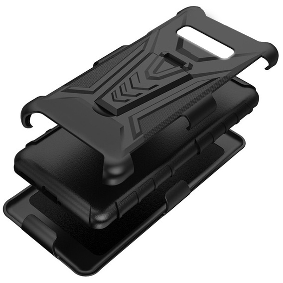 Etui Heavy Duty Hybrid do Samsung Galaxy S10 Plus, Black