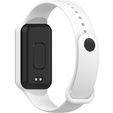 Pasek Silikonowy do Xiaomi Amazfit Band 7, Biały