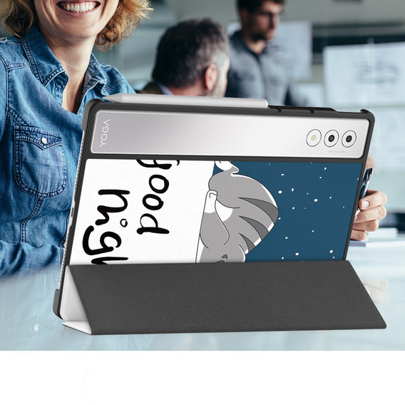 Etui do Lenovo Yoga Tab Plus 12,7", Smartcase, cat