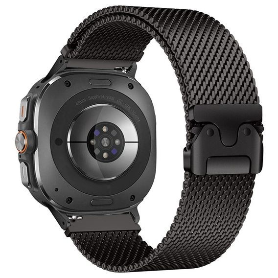 Bransoleta Milanese do Samsung Galaxy Watch 8 / 8 Classic, Czarna