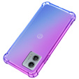 Etui Gradient Dropproof do Motorola Moto G53 5G, Fioletowe / niebieskie