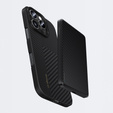 Etui Benks Montage Magnetic Armor Air Kevlar (600D/1500D) MB66 do iPhone 16 Pro Max – czarny