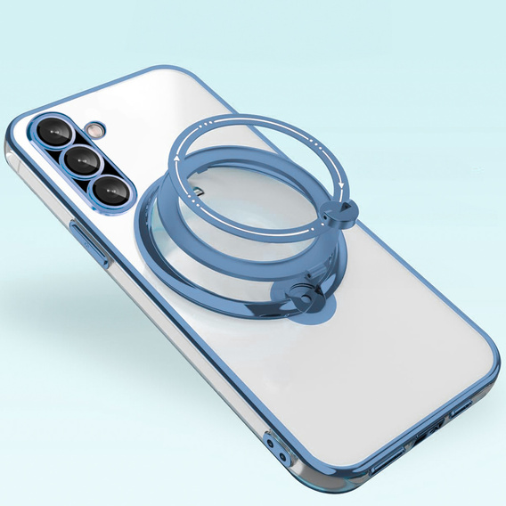 Etui Magnetyczne do Samsung Galaxy A36 5G, do MagSafe, niebieskie